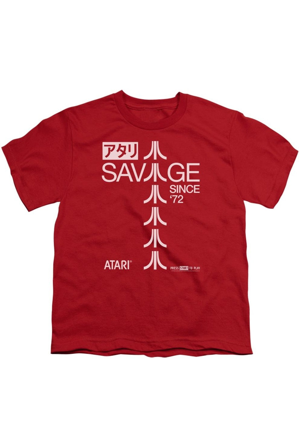 Футболка Atari Savage 72 с коротким рукавом для детей Gildan, красный
Футболка Atari Savage 72 с коротким рукавом для детей Gildan, красный