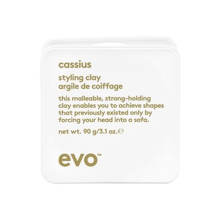 Глина для укладки волос Cassius придает текстуру и стойкость, 90 г, 3,1 унции, Evo
Глина для укладки волос Cassius придает текстуру и стойкость, 90 г, 3,1 унции, Evo