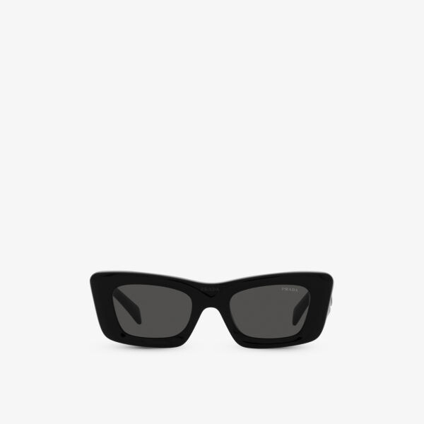 Солнцезащитные очки PR 13ZS из ацетата кошачьего глаза Prada, черный
Солнцезащитные очки PR 13ZS из ацетата кошачьего глаза Prada, черный