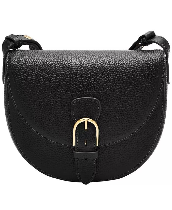 Маленькая кожаная сумка через плечо Everleigh с клапаном Fossil, черный
Маленькая кожаная сумка через плечо Everleigh с клапаном Fossil, черный