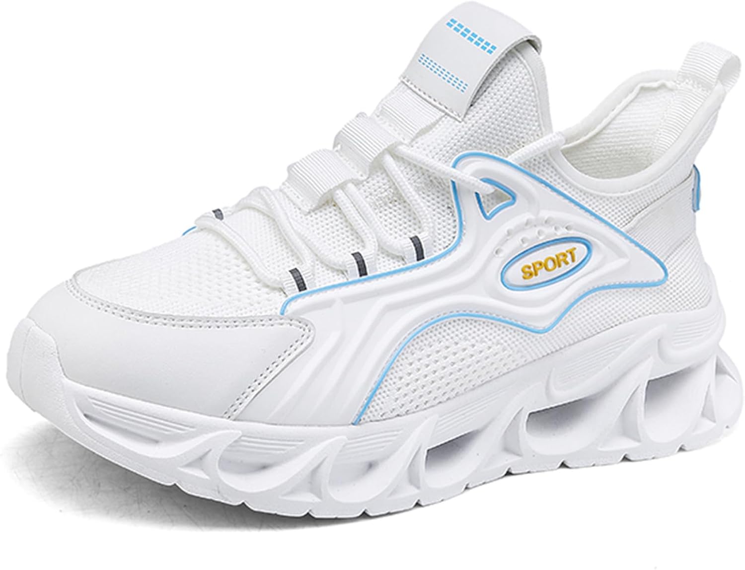 Мужские кроссовки для бега и ходьбы, повседневная спортивная обувь, легкие тренеры, модные кроссовки Spwagym, белый
Мужские кроссовки для бега и ходьбы, повседневная спортивная обувь, легкие тренеры, модные кроссовки Spwagym, белый