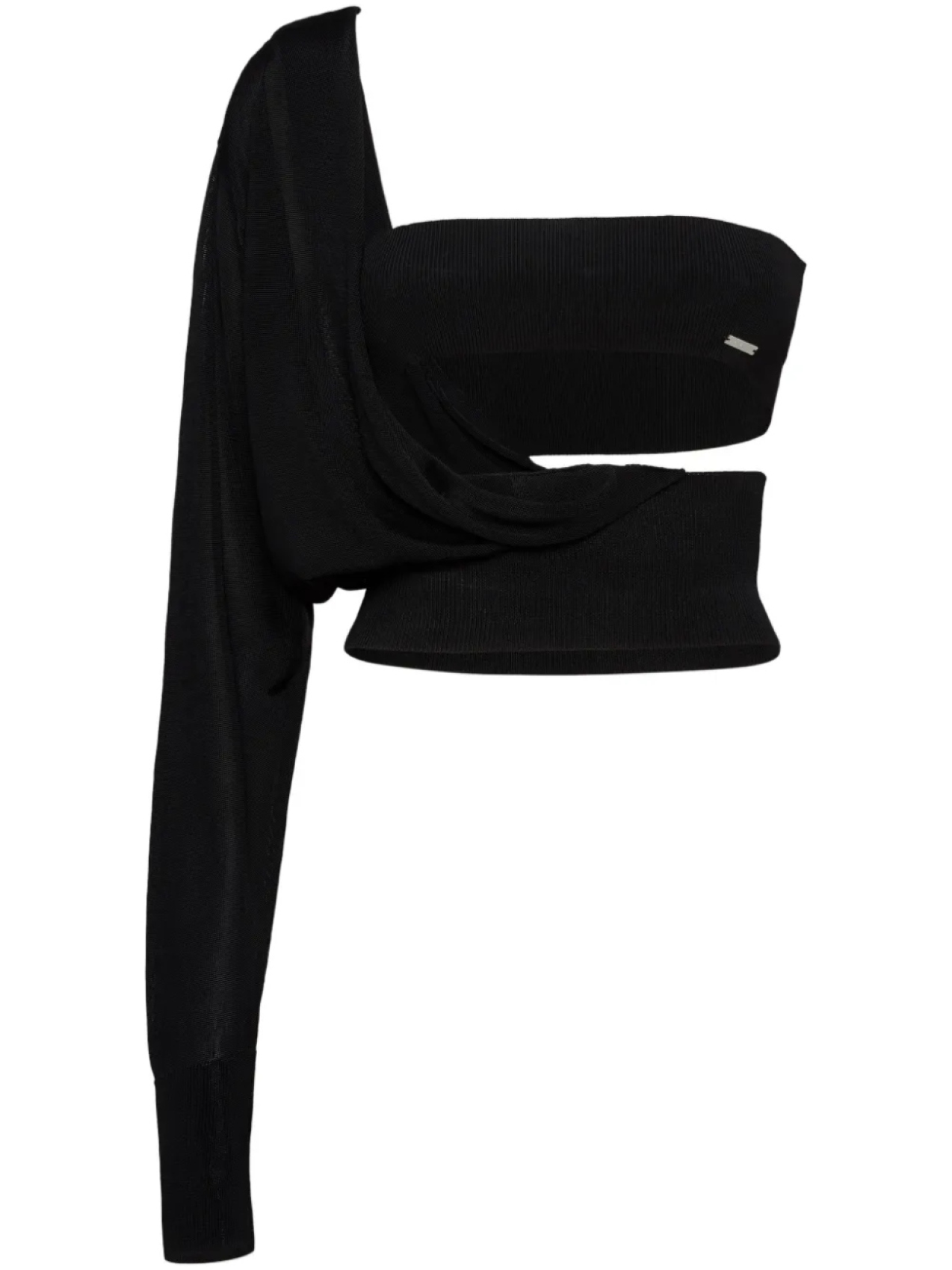 DSQUARED2 топ с одним рукавом, черный
DSQUARED2 топ с одним рукавом, черный