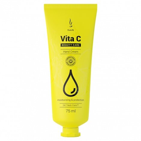 Крем для рук, 75 мл DuoLife, Vita C Beauty Care
Крем для рук, 75 мл DuoLife, Vita C Beauty Care