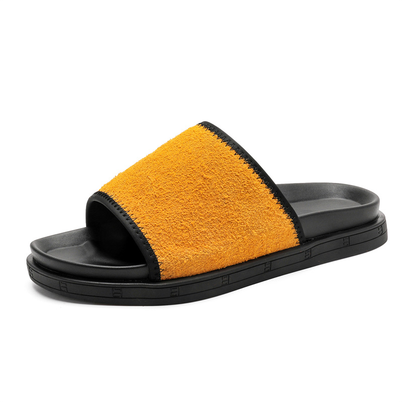 WEISHIBANGWEI Мужские противоскользящие шлепанцы устойчивые к истиранию желтые, цвет Yellow
WEISHIBANGWEI Мужские противоскользящие шлепанцы устойчивые к истиранию желтые, цвет Yellow