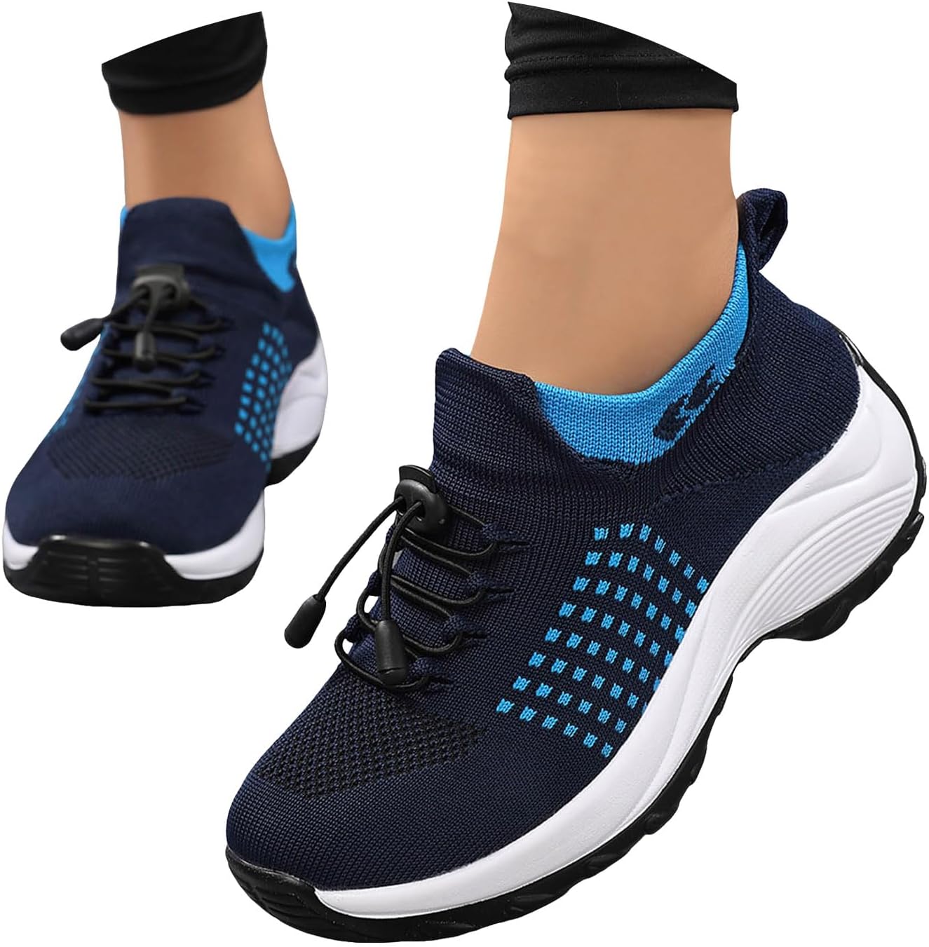 Женские ортопедические кроссовки ZSpzx Mesh, модные вязаные с широкой носочной частью, шнуровкой, спортивные с поддержкой свода стопы, баскетбольные, дышащие, легкие, нескользящие, удобные для ходьбы, синий
Женские ортопедические кроссовки ZSpzx Mesh, модные вязаные с широкой носочной частью, шнуровкой, спортивные с поддержкой свода стопы, баскетбольные, дышащие, легкие, нескользящие, удобные для ходьбы, синий