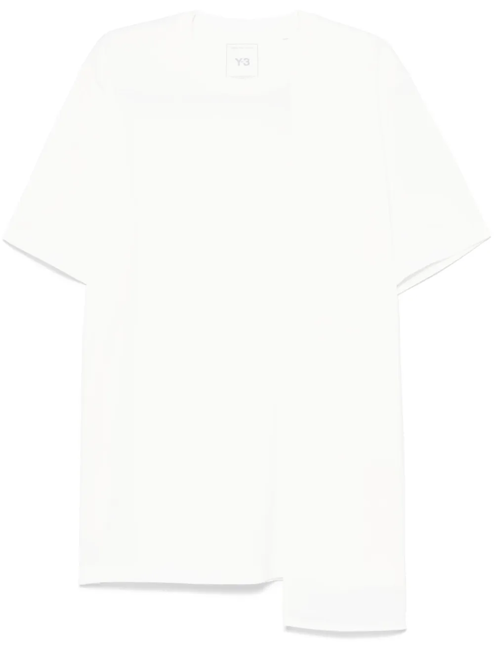 Футболка с короткими рукавами Y-3, белый 
Футболка с короткими рукавами Y-3, белый