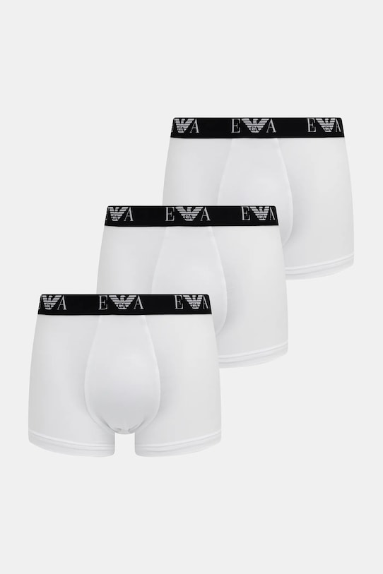 3 пары боксеров Emporio Armani Underwear, белый
3 пары боксеров Emporio Armani Underwear, белый