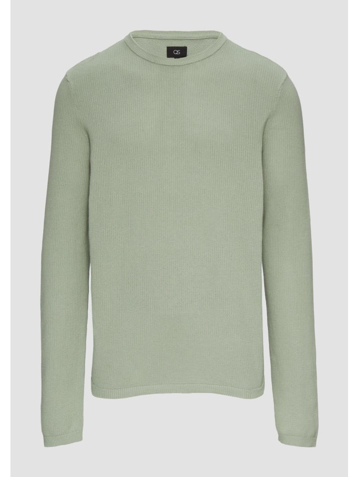 Вязаный свитер в цвете 7219_sage green QS
Вязаный свитер в цвете 7219_sage green QS