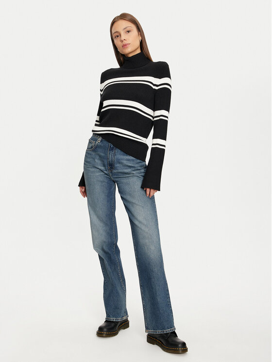 Свитер с высоким воротником обычного кроя Pieces, черный
Свитер с высоким воротником обычного кроя Pieces, черный