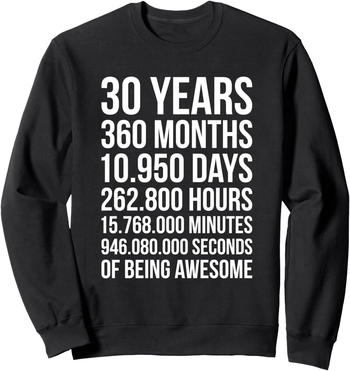 Отличная толстовка в подарок на 30-летие! Shirtbooth: Awesome Birthday Gifts, черный
Отличная толстовка в подарок на 30-летие! Shirtbooth: Awesome Birthday Gifts, черный