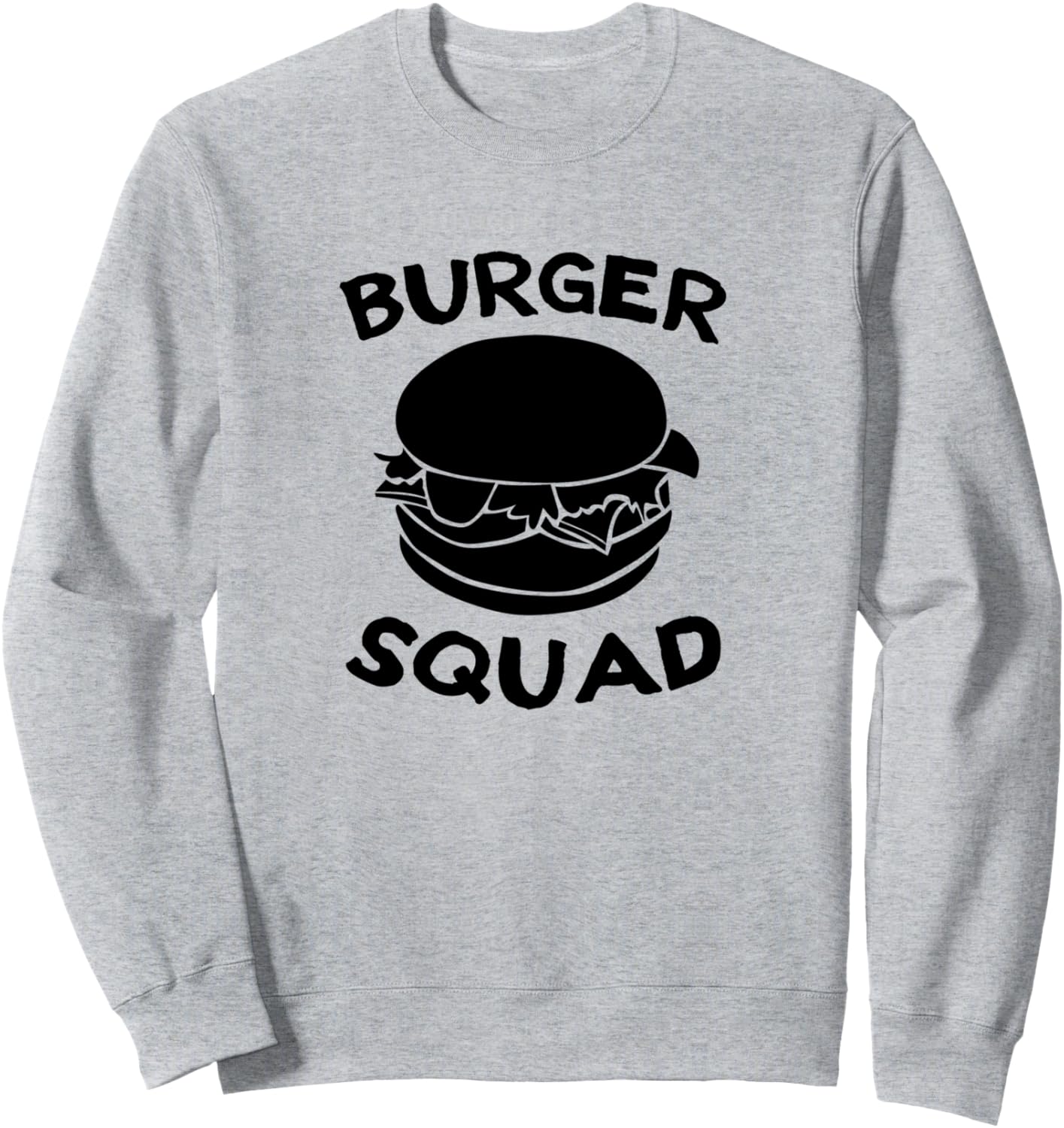 Burger Squad - Забавная толстовка для любителей бургеров, серый
Burger Squad - Забавная толстовка для любителей бургеров, серый
