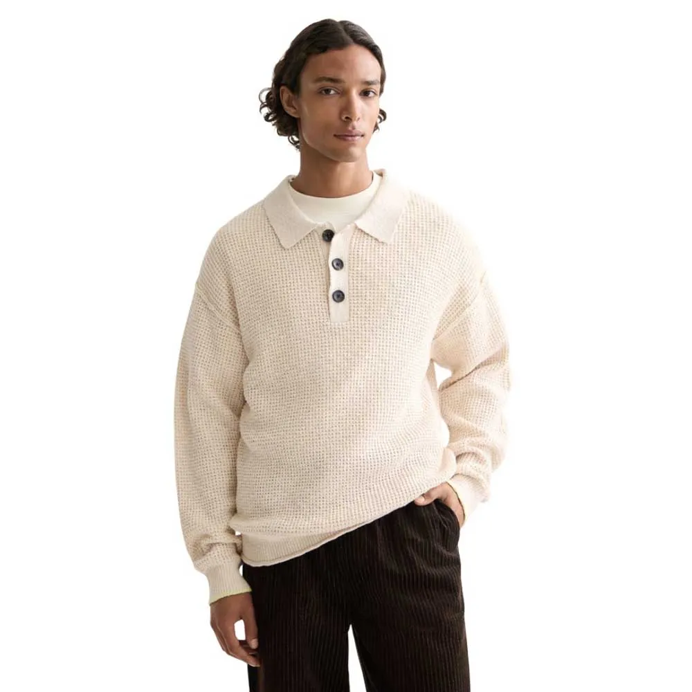 Поло с длинными рукавами и вафельной строчкой Scotch & Soda, бежевый
Поло с длинными рукавами и вафельной строчкой Scotch & Soda, бежевый