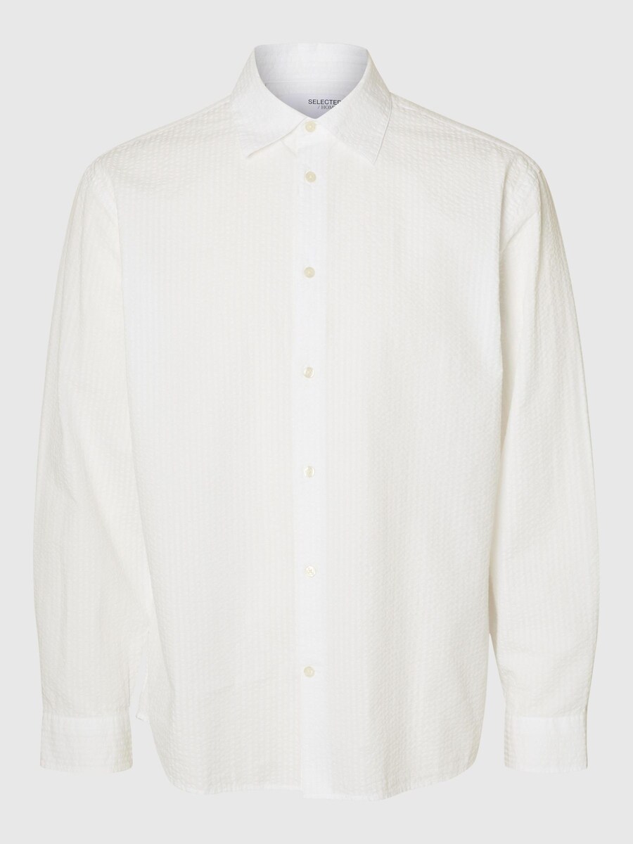Рубашка на пуговицах классического кроя SELECTED, белый
Рубашка на пуговицах классического кроя SELECTED, белый