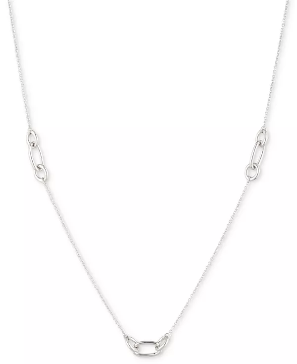 Ожерелье-Воротник из стерлингового серебра, 16 дюймов + удлинитель 3 дюйма Lauren Ralph Lauren, rhodium
Ожерелье-Воротник из стерлингового серебра, 16 дюймов + удлинитель 3 дюйма Lauren Ralph Lauren, rhodium