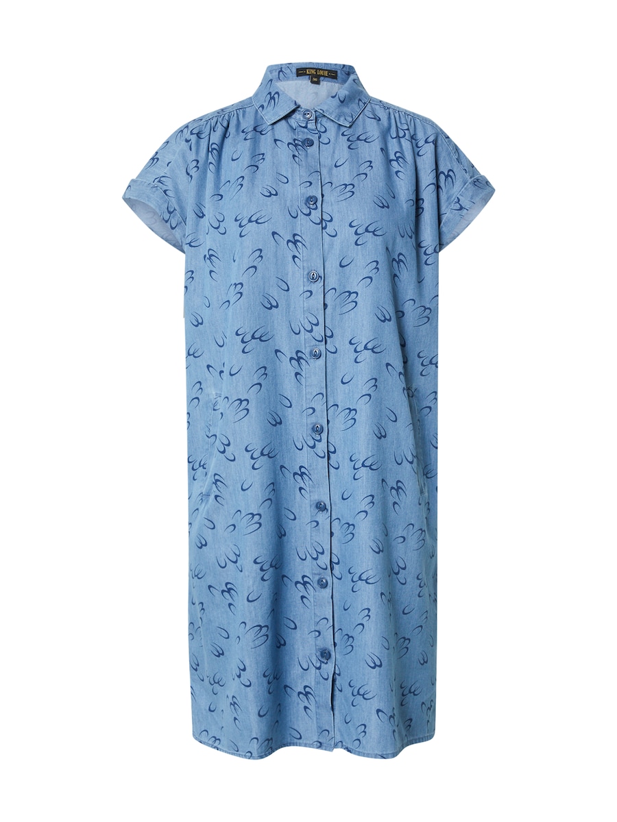 Платье-рубашка King Louie, Blue/Blue Denim
Платье-рубашка King Louie, Blue/Blue Denim