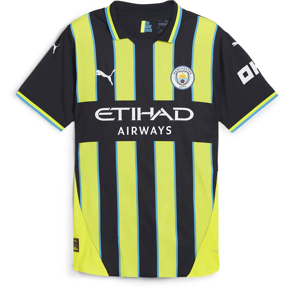 Футболка с коротким рукавом Puma Manchester City FC Authentic 24/25 Away, желтый 
Футболка с коротким рукавом Puma Manchester City FC Authentic 24/25 Away, желтый