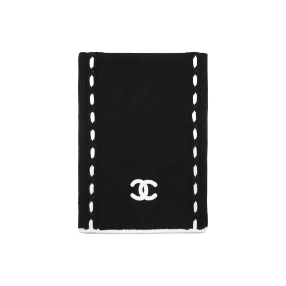 Вязаный шарф унисекс CHANEL, черный
Вязаный шарф унисекс CHANEL, черный