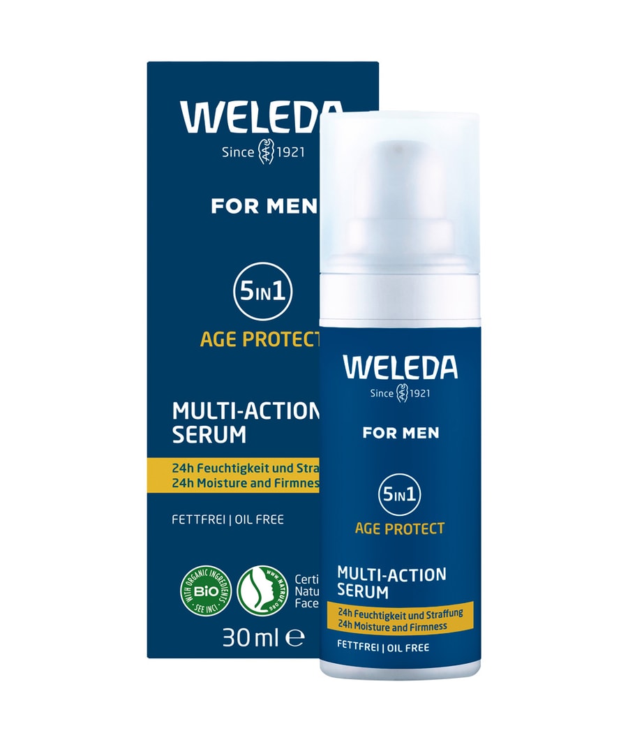 Сыворотка для лица Weleda For Men 5in1 Multi-Action Serum, 30 ml 
Сыворотка для лица Weleda For Men 5in1 Multi-Action Serum, 30 ml