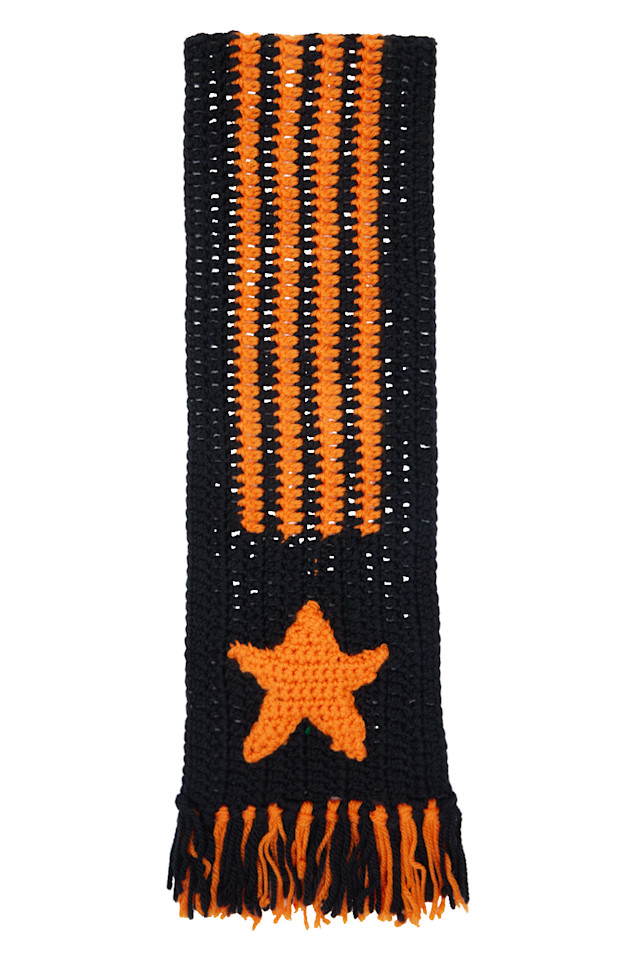 Вязаный крючком шарф Rice Nine Ten, черный
Вязаный крючком шарф Rice Nine Ten, черный