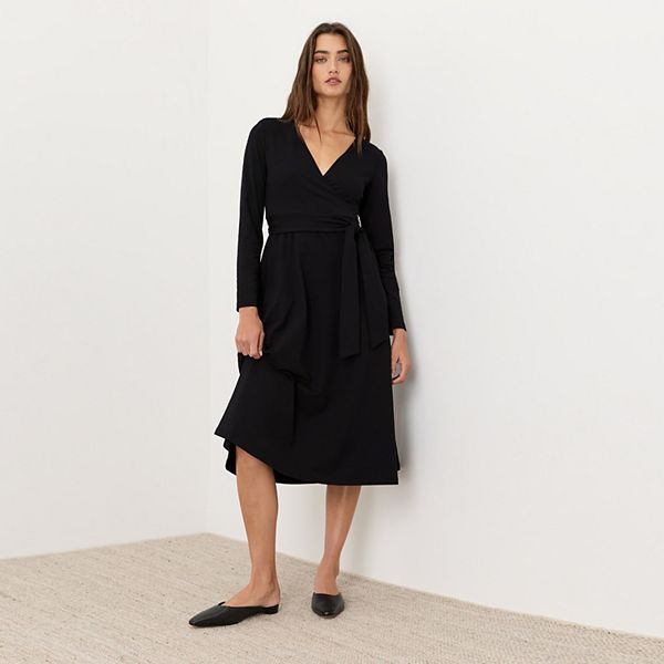 Платье-футляр с запахом Pact, Black
Платье-футляр с запахом Pact, Black