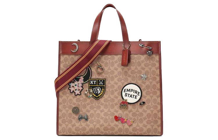 COACH Сумка-шоппер Canvas With Leather, сумка для покупок, сумка через плечо, кроссбоди, женская сумка-тубус Red Brown
COACH Сумка-шоппер Canvas With Leather, сумка для покупок, сумка через плечо, кроссбоди, женская сумка-тубус Red Brown