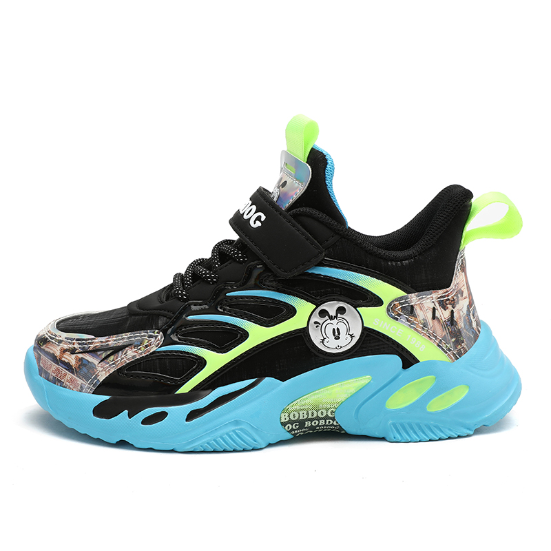 Кроссовки для бега для детей: противоскользящие, износостойкие, с отскоком, легкие, амортизирующие BOBDOG, черный/зеленый
Кроссовки для бега для детей: противоскользящие, износостойкие, с отскоком, легкие, амортизирующие BOBDOG, черный/зеленый
