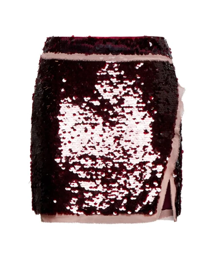 Мини-Юбка с пайетками и боковой бретелькой Silvian Heach, красный
Мини-Юбка с пайетками и боковой бретелькой Silvian Heach, красный