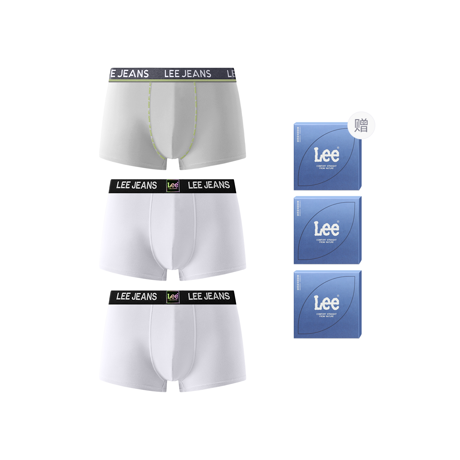 Sunset 3.0 трусы мужские боксы 3 шт Lee, светло-серый
Sunset 3.0 трусы мужские боксы 3 шт Lee, светло-серый