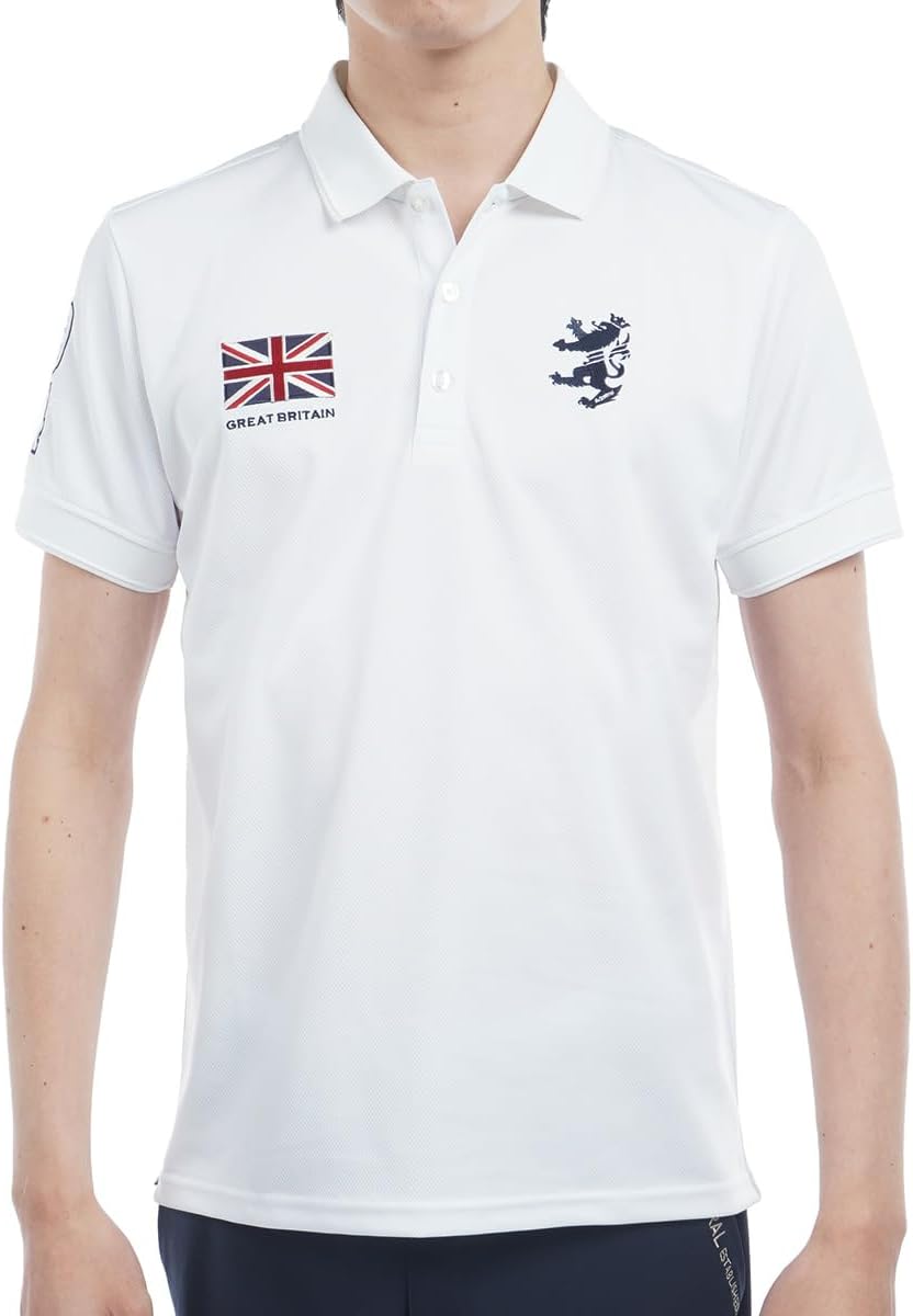 Мужская классическая рубашка-поло Admiral Golf с флагом, белый
Мужская классическая рубашка-поло Admiral Golf с флагом, белый