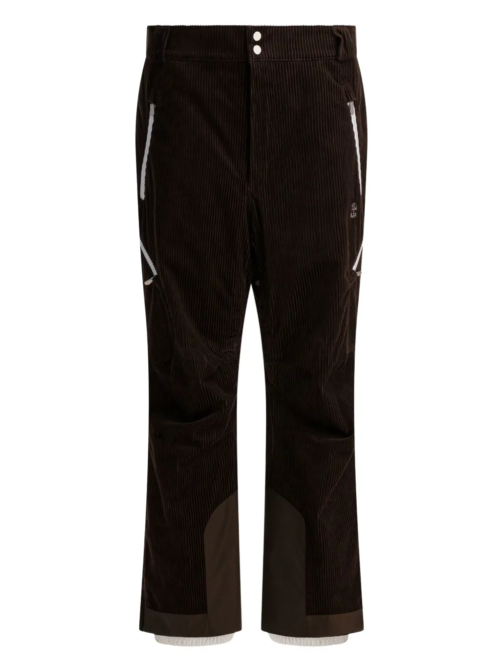 Вельветовые брюки с застежкой-молнией Brunello Cucinelli, коричневый
Вельветовые брюки с застежкой-молнией Brunello Cucinelli, коричневый