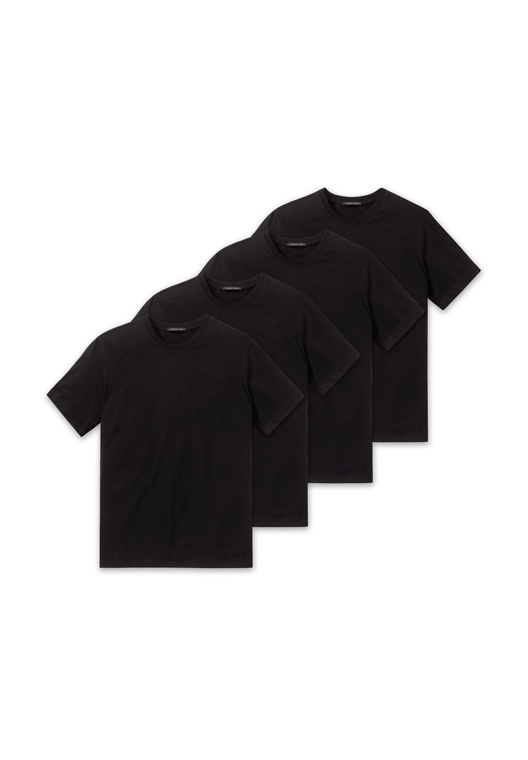 Мужская американская футболка, набор из 4 шт., рукав 1/2, нижняя рубашка, V-образный вырез SCHIESSER, черный
Мужская американская футболка, набор из 4 шт., рукав 1/2, нижняя рубашка, V-образный вырез SCHIESSER, черный