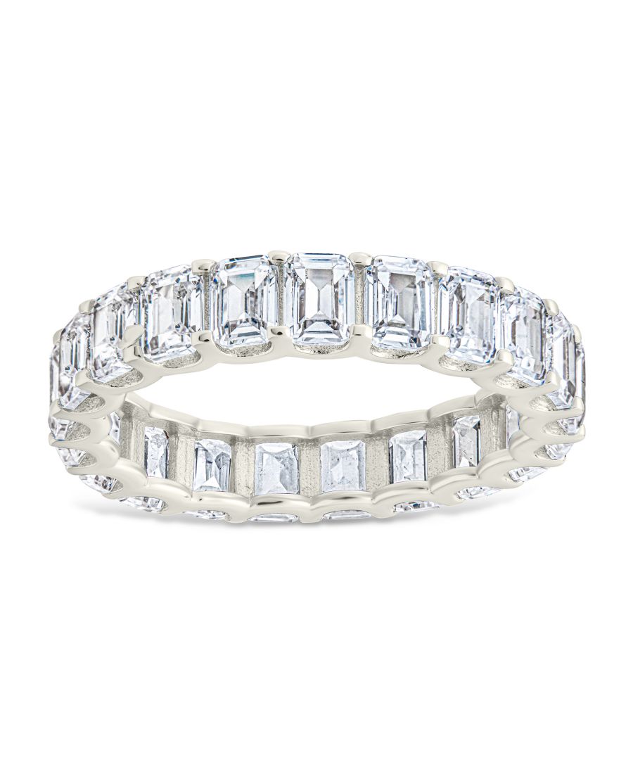 Кольцо с кубическим цирконием Рио Багетт Sterling Forever, Silver
Кольцо с кубическим цирконием Рио Багетт Sterling Forever, Silver