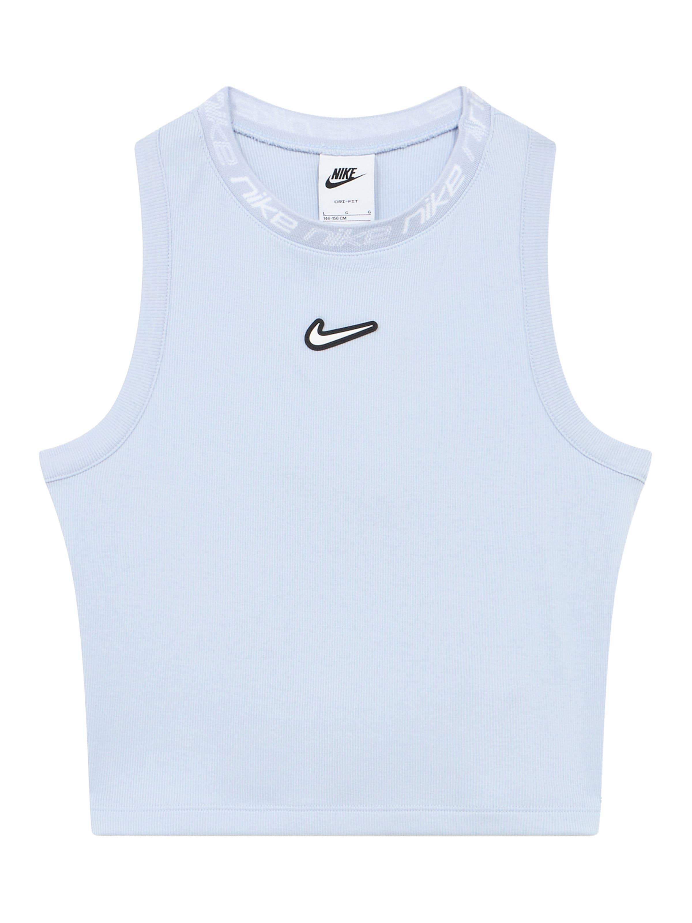Nike Sportswear Топ 'DANCE' в светло-голубом
Nike Sportswear Топ 'DANCE' в светло-голубом