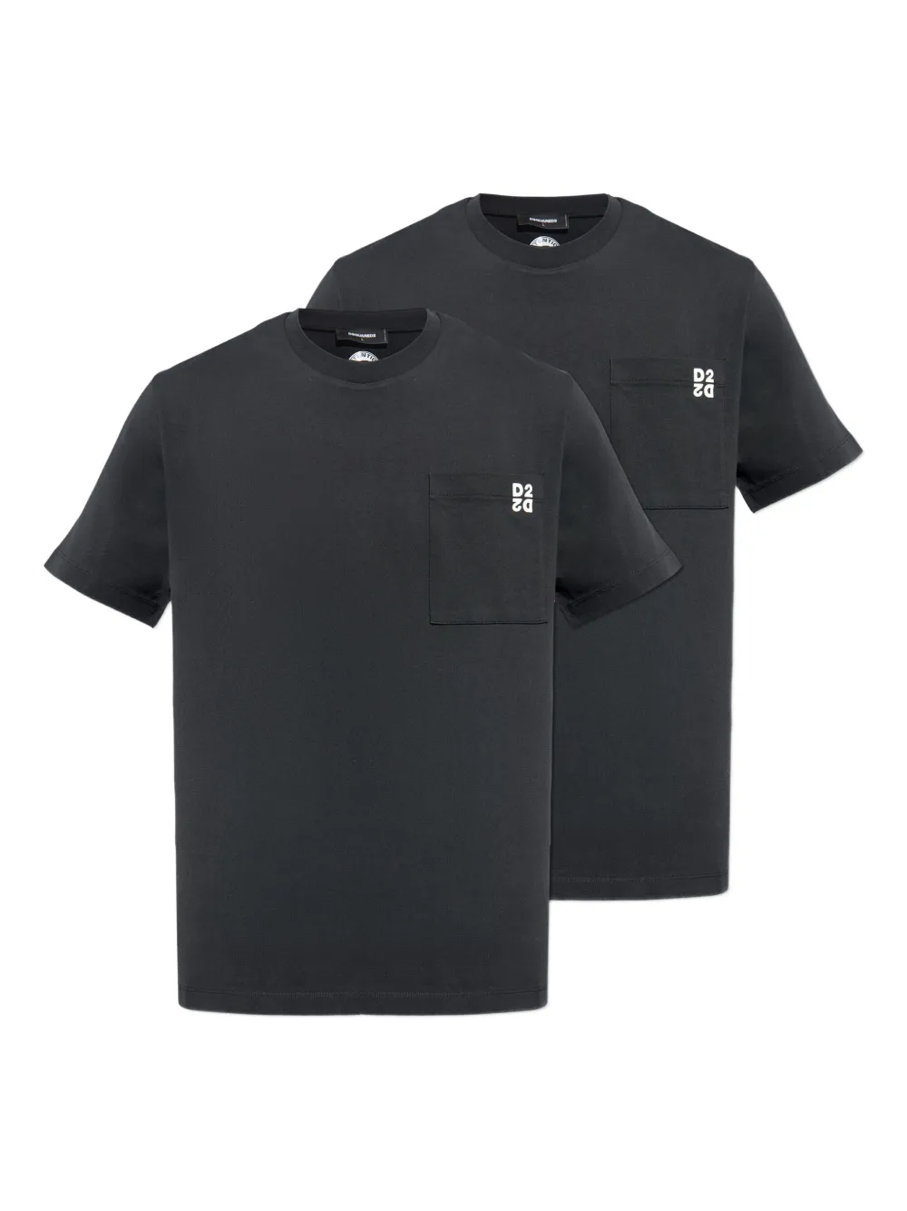 Комплект из двух футболок с логотипом DSQUARED2, черный
Комплект из двух футболок с логотипом DSQUARED2, черный