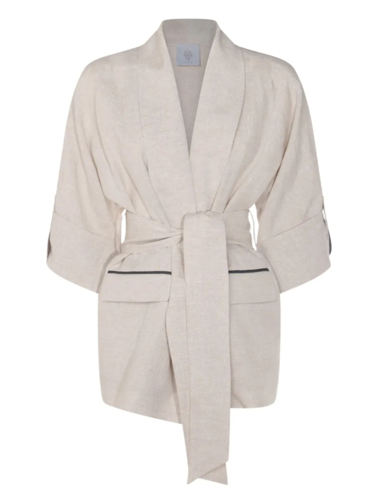 Жакет с поясом Eleventy, нейтральный
Жакет с поясом Eleventy, нейтральный