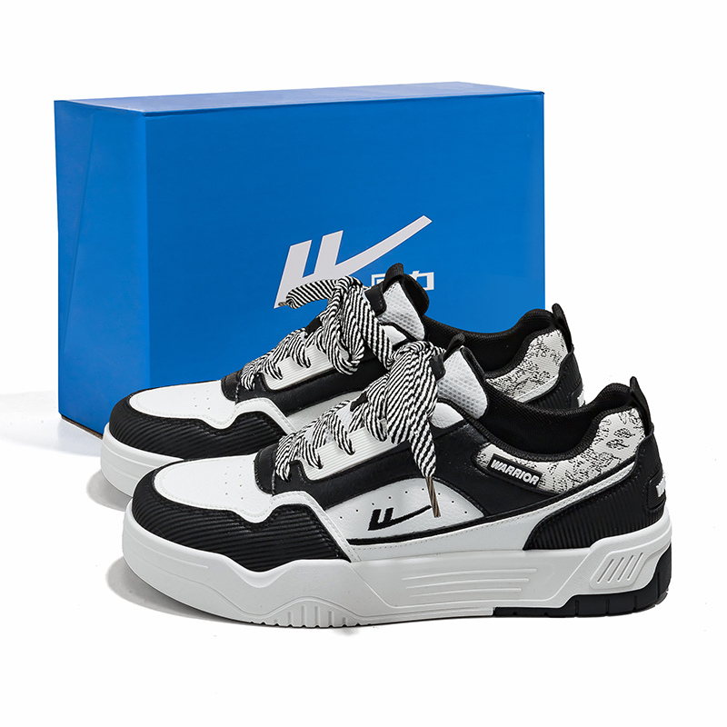 WARRIOR Низкие мужские кроссовки для скейтбординга бежево-черного цвета
WARRIOR Низкие мужские кроссовки для скейтбординга бежево-черного цвета