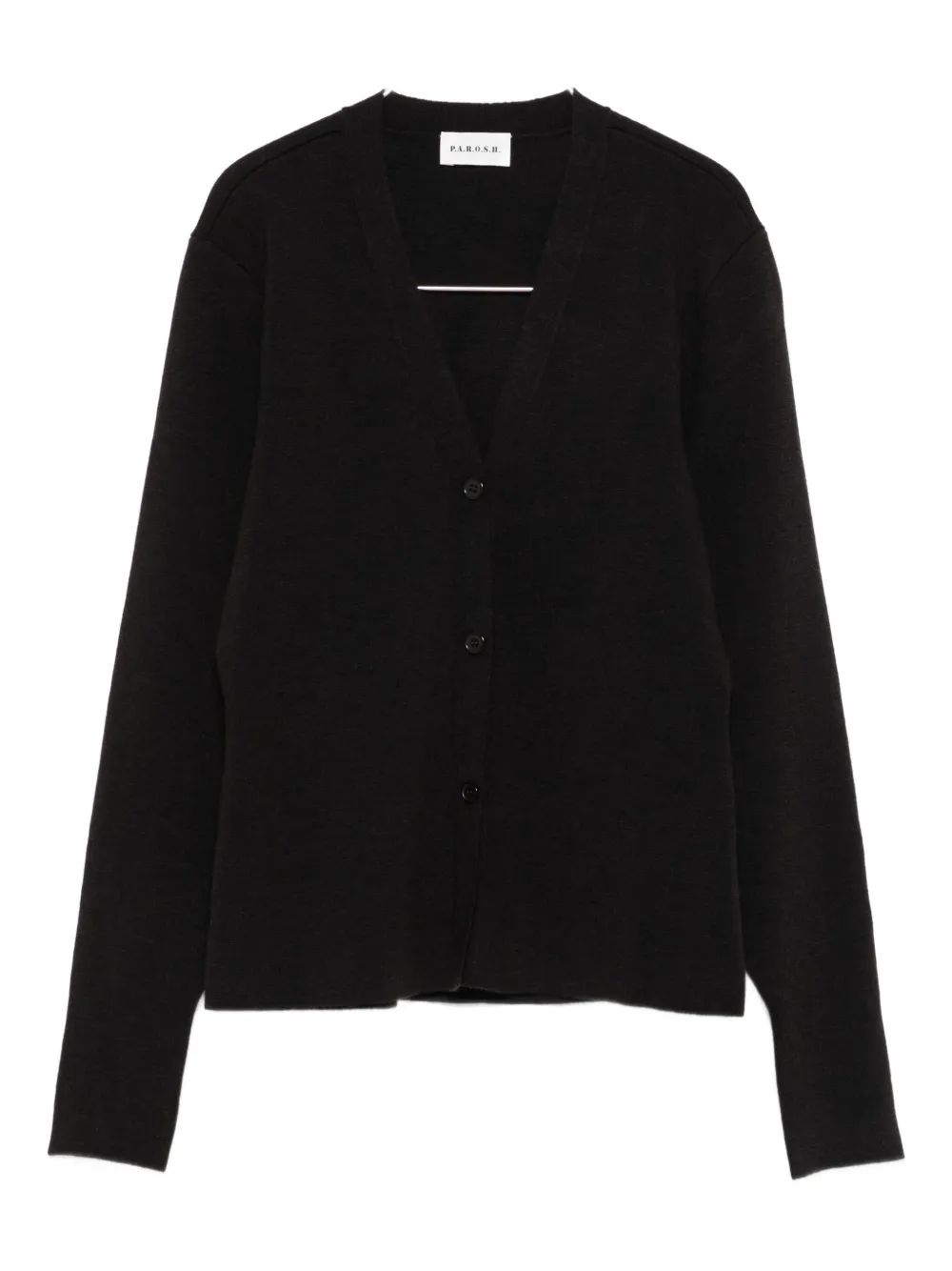 Кардиган с пуговицами спереди P.A.R.O.S.H., коричневый
Кардиган с пуговицами спереди P.A.R.O.S.H., коричневый