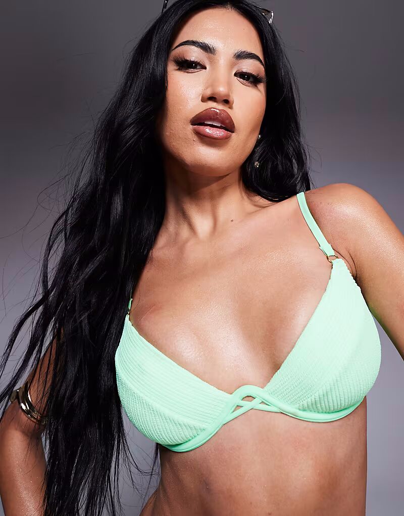 Бикини-топ на косточках Ibiza зеленого цвета Boux Avenue
Бикини-топ на косточках Ibiza зеленого цвета Boux Avenue