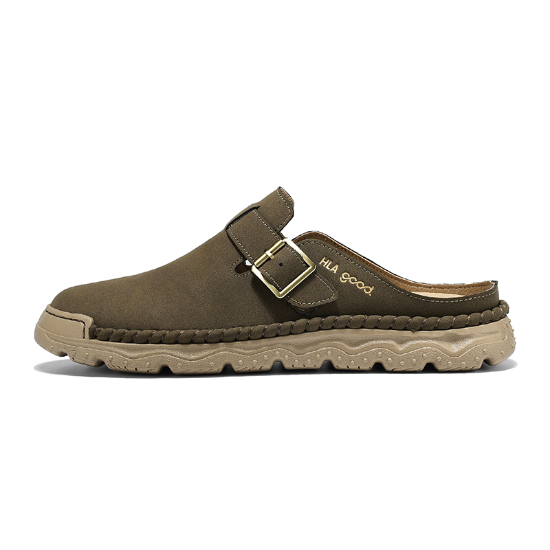 HLA Закрытые тапочки мужские - хаки, цвет Khaki
HLA Закрытые тапочки мужские - хаки, цвет Khaki