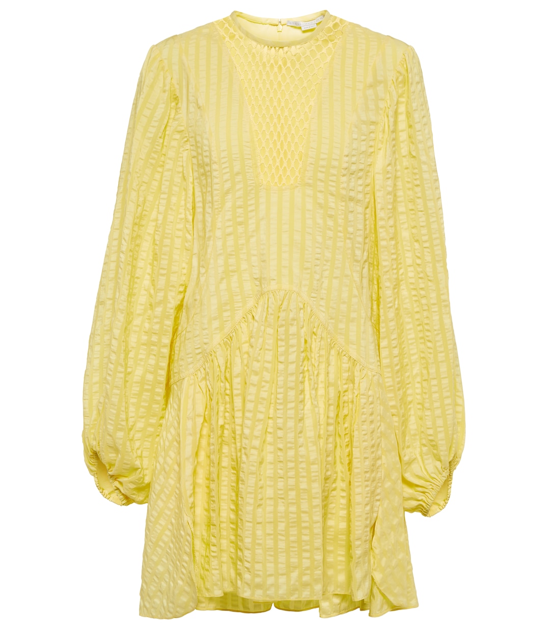 Мини-платье из сирсакера Stella McCartney, Banana
Мини-платье из сирсакера Stella McCartney, Banana