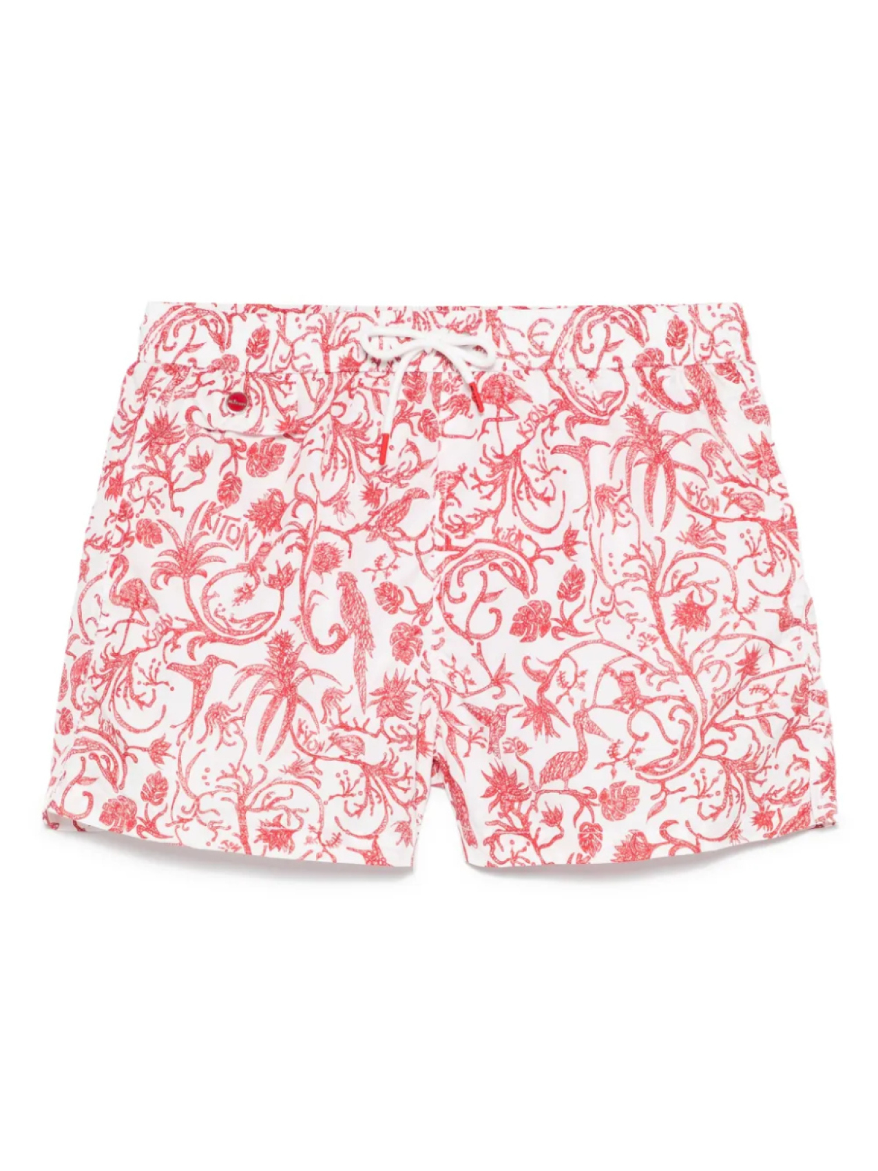 Шорты для плавания Kiton с цветочным принтом, белый
Шорты для плавания Kiton с цветочным принтом, белый