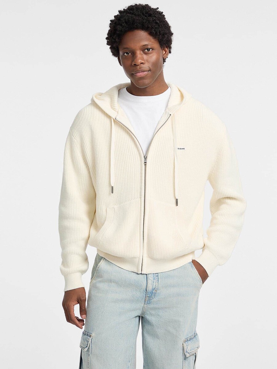 Вязаный кардиган GUESS, белый
Вязаный кардиган GUESS, белый