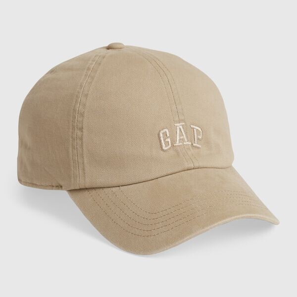 Бейсболка с вышитым логотипом Gap, бежевый
Бейсболка с вышитым логотипом Gap, бежевый