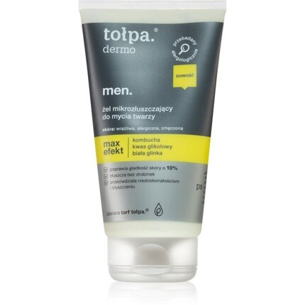 Tołpa Men Max Effect Микроотшелушивающий гель 150мл - Unknown
Tołpa Men Max Effect Микроотшелушивающий гель 150мл - Unknown