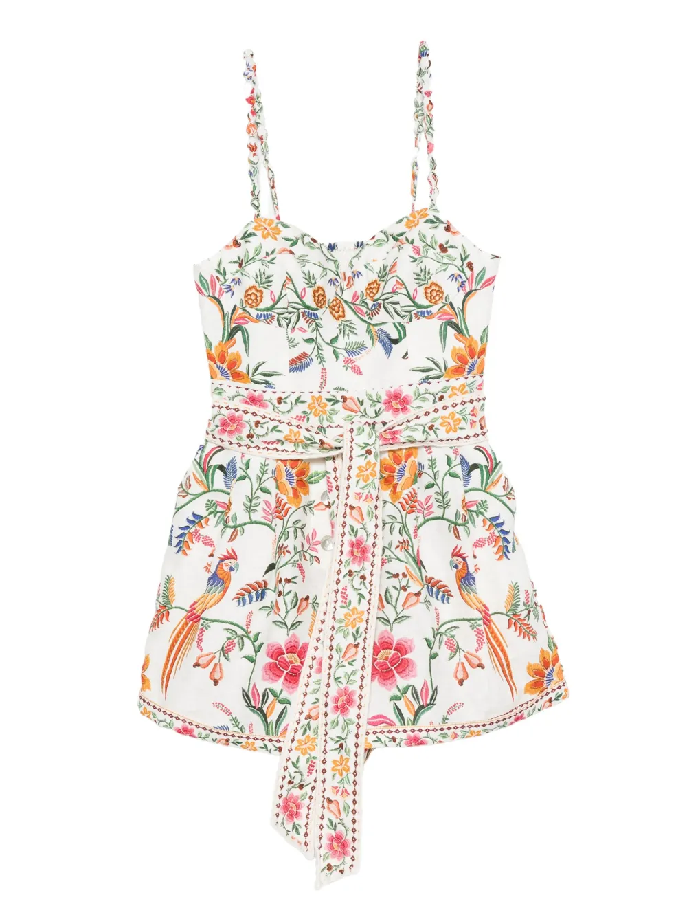 Льняной ромпер FARM Rio, белый
Льняной ромпер FARM Rio, белый