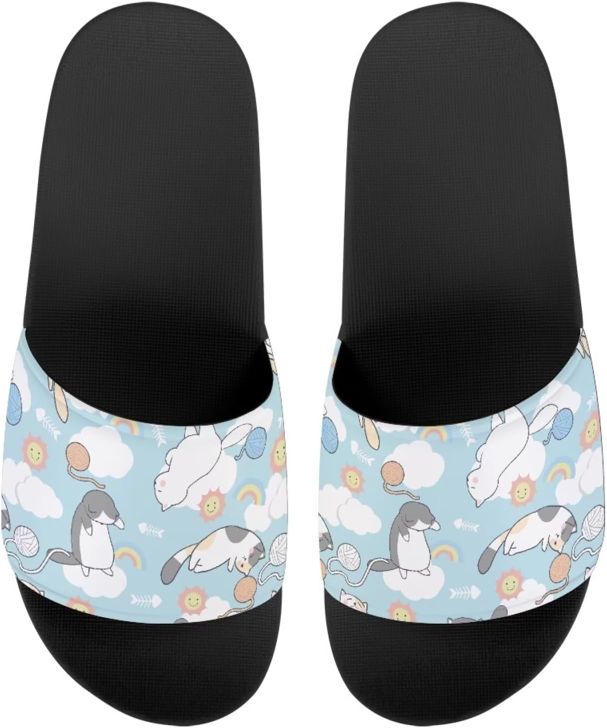 Сандалии EVA с одной полосой, с рисунком подсолнухов, с мягкой подошвой, открытым носком, противоскользящие, на плоской подошве для женщин и мужчин Drnuikhe, Cute Cat Print
Сандалии EVA с одной полосой, с рисунком подсолнухов, с мягкой подошвой, открытым носком, противоскользящие, на плоской подошве для женщин и мужчин Drnuikhe, Cute Cat Print