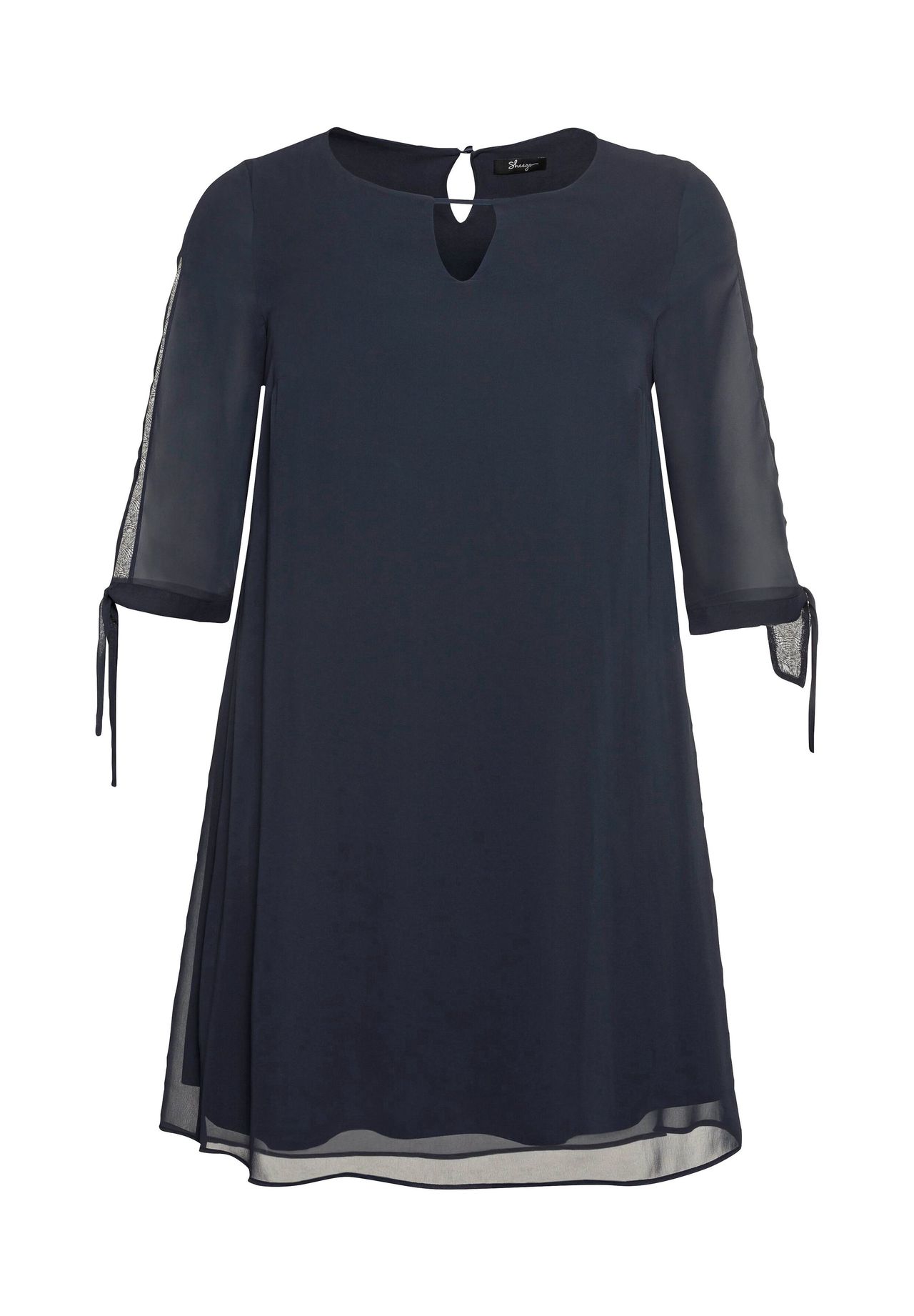 Многослойное шифоновое платье с разрезными рукавами Sheego, цвет Nachtblau
Многослойное шифоновое платье с разрезными рукавами Sheego, цвет Nachtblau