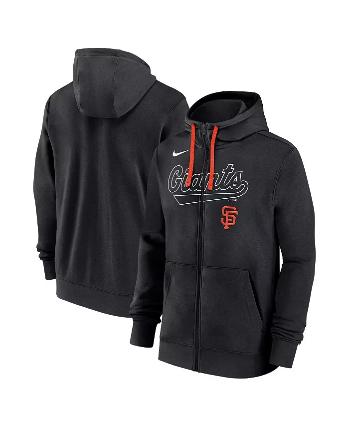 Мужская черная толстовка San Francisco Giants Knockout Script с молнией по всей длине Nike
Мужская черная толстовка San Francisco Giants Knockout Script с молнией по всей длине Nike