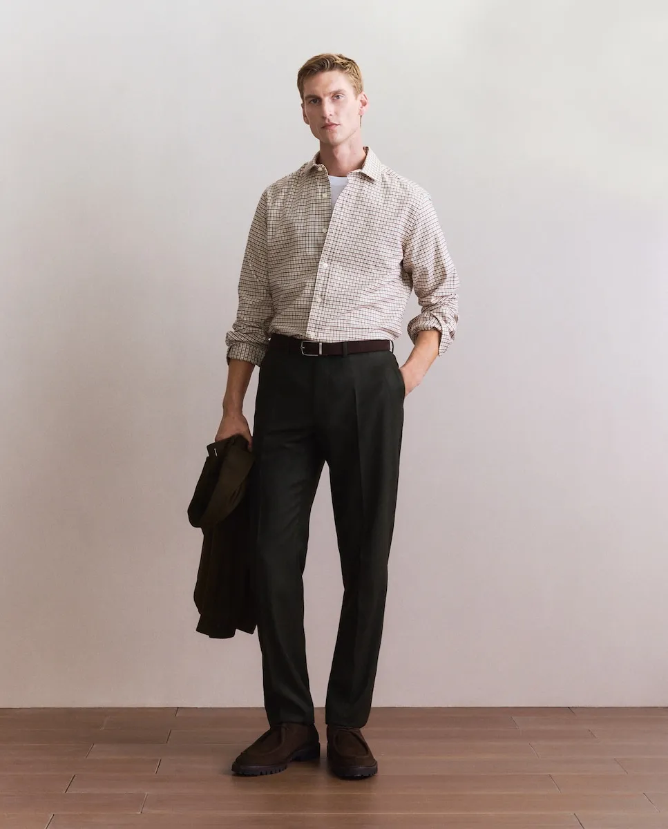 Мужская спортивная рубашка из фланели с длинным рукавом Emidio Tucci, гранатовый
Мужская спортивная рубашка из фланели с длинным рукавом Emidio Tucci, гранатовый