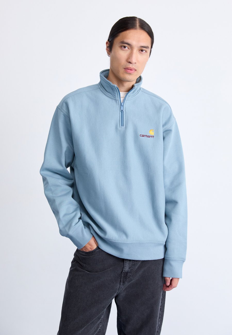 Толстовка Carhartt WIP HALF ZIP AMERICAN SCRIPT, Citadel/Blue
Толстовка Carhartt WIP HALF ZIP AMERICAN SCRIPT, Citadel/Blue